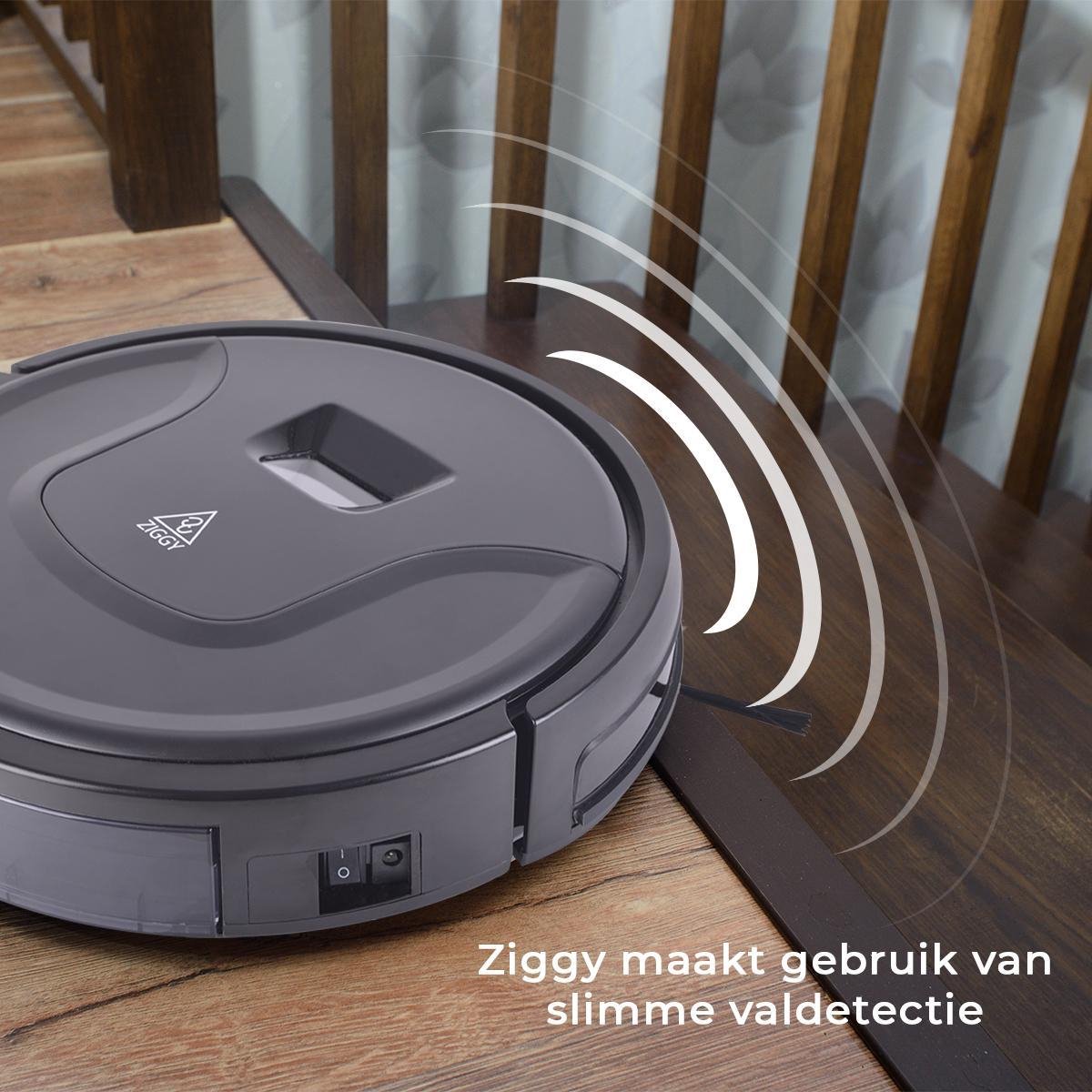 Ziggy Robotstofzuiger met Dweilfunctie Smart Wifi