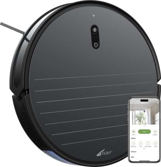 Zoef Robot Jannie 4.0 Robotstofzuiger met Laadstation