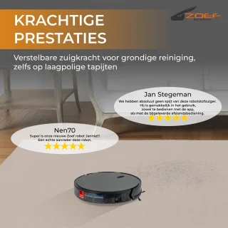 Zoef Robot Jannie 4.1 Robotstofzuiger