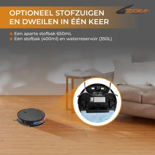 Zoef Robot Jannie 4.1 Robotstofzuiger