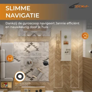 Zoef Robot Jannie 4.1 Robotstofzuiger