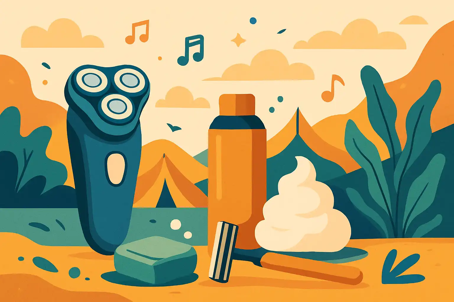 Festivalproof scheren: hoe je je scheerapparaat en huid fris houdt zonder stroom en water