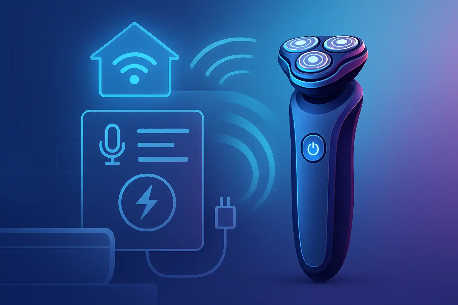 Je scheerapparaat in je slimme badkamer: van spraakopdrachten tot geautomatiseerde laadroutines