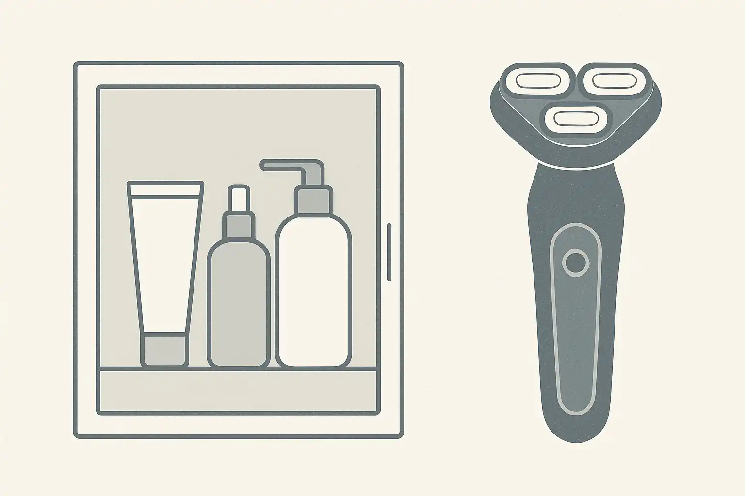 Minimalistische badkamer: hoe één scheerapparaat je verzorgingskast kan vervangen