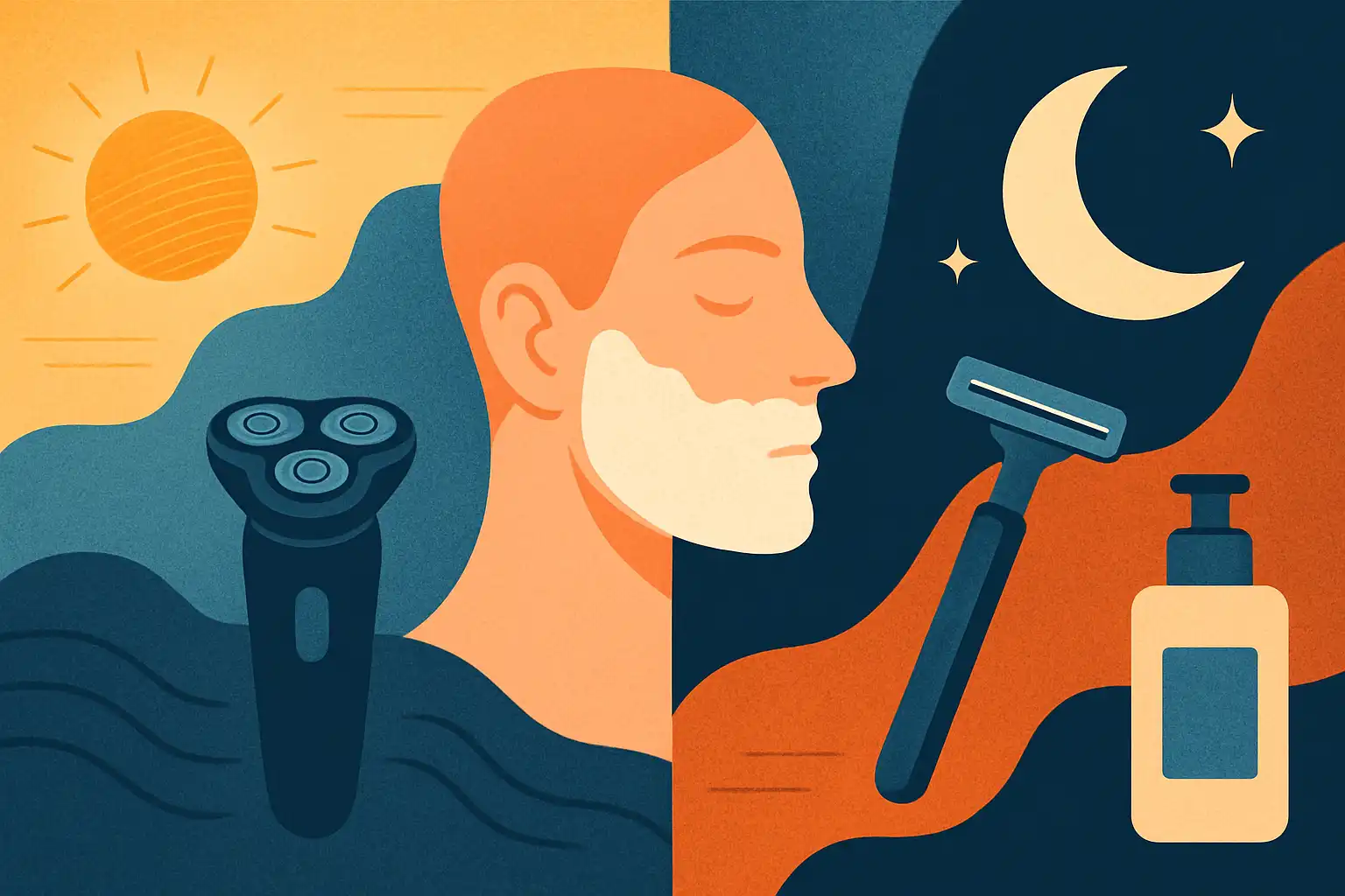 Ochtend of avond scheren: wat voor jouw huid en routine het beste werkt