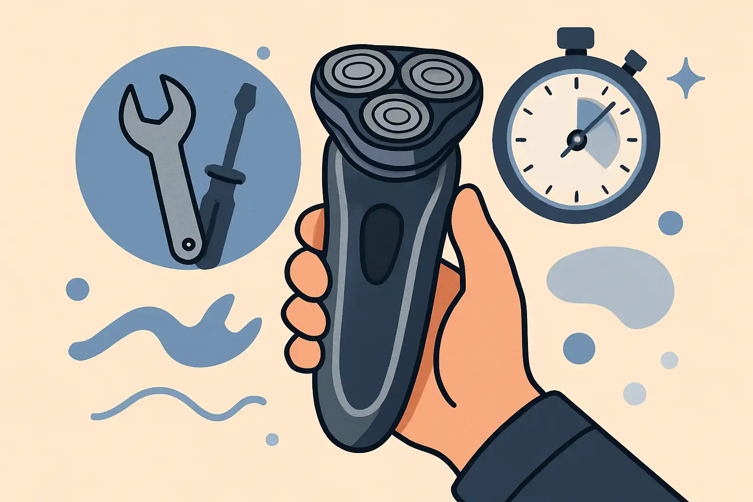 Onderhoud in 5 minuten: snelle check-up voor je scheerapparaat voordat je de deur uitgaat