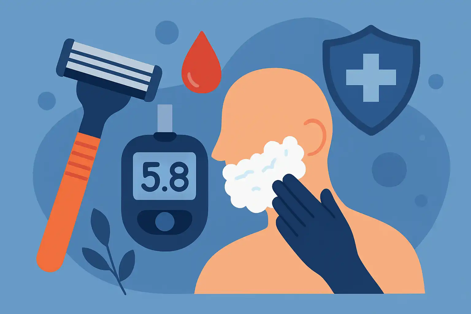 Scheren met diabetes: zo bescherm je je huid en voorkom je infecties