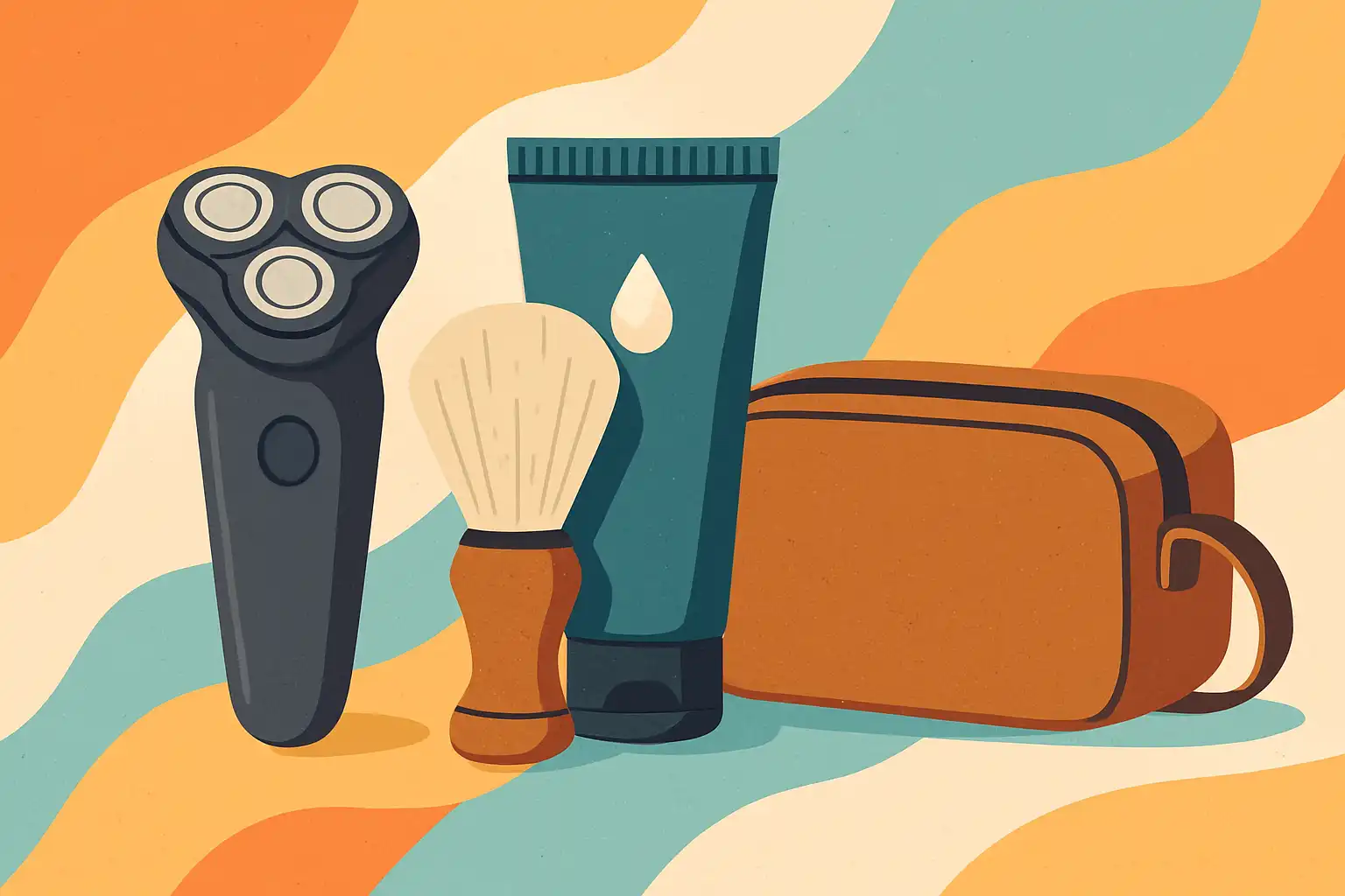 Scheren zonder spiegel: slimme technieken en scheerapparaten voor onderweg