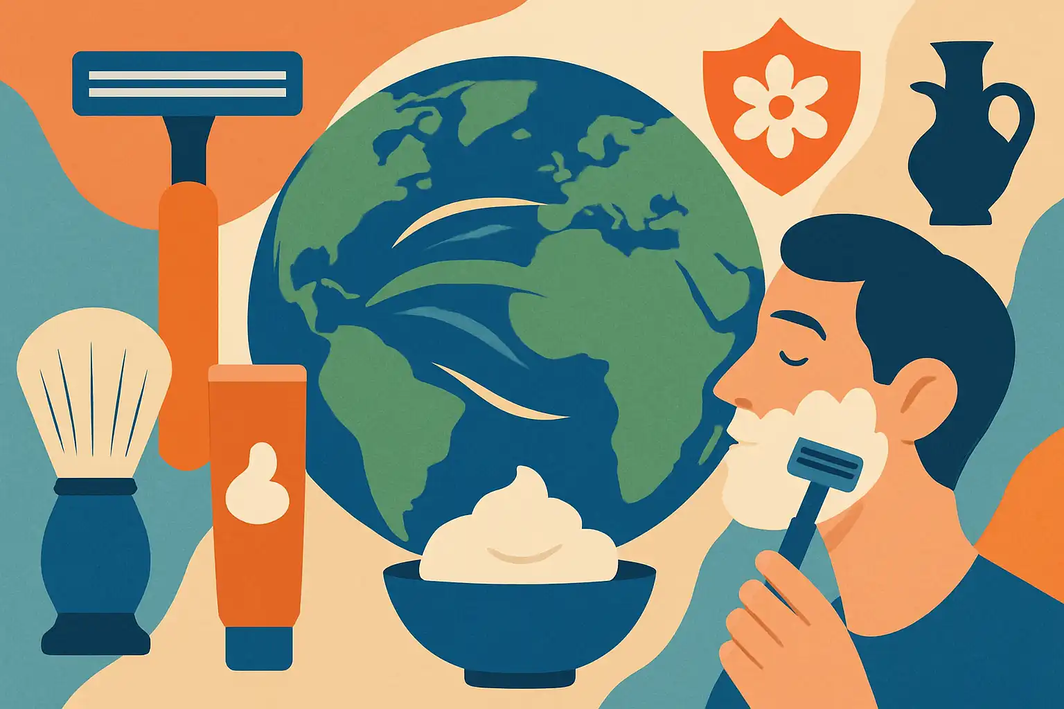 Wat je van internationale scheerroutines kunt leren: verrassende tradities en praktische tips