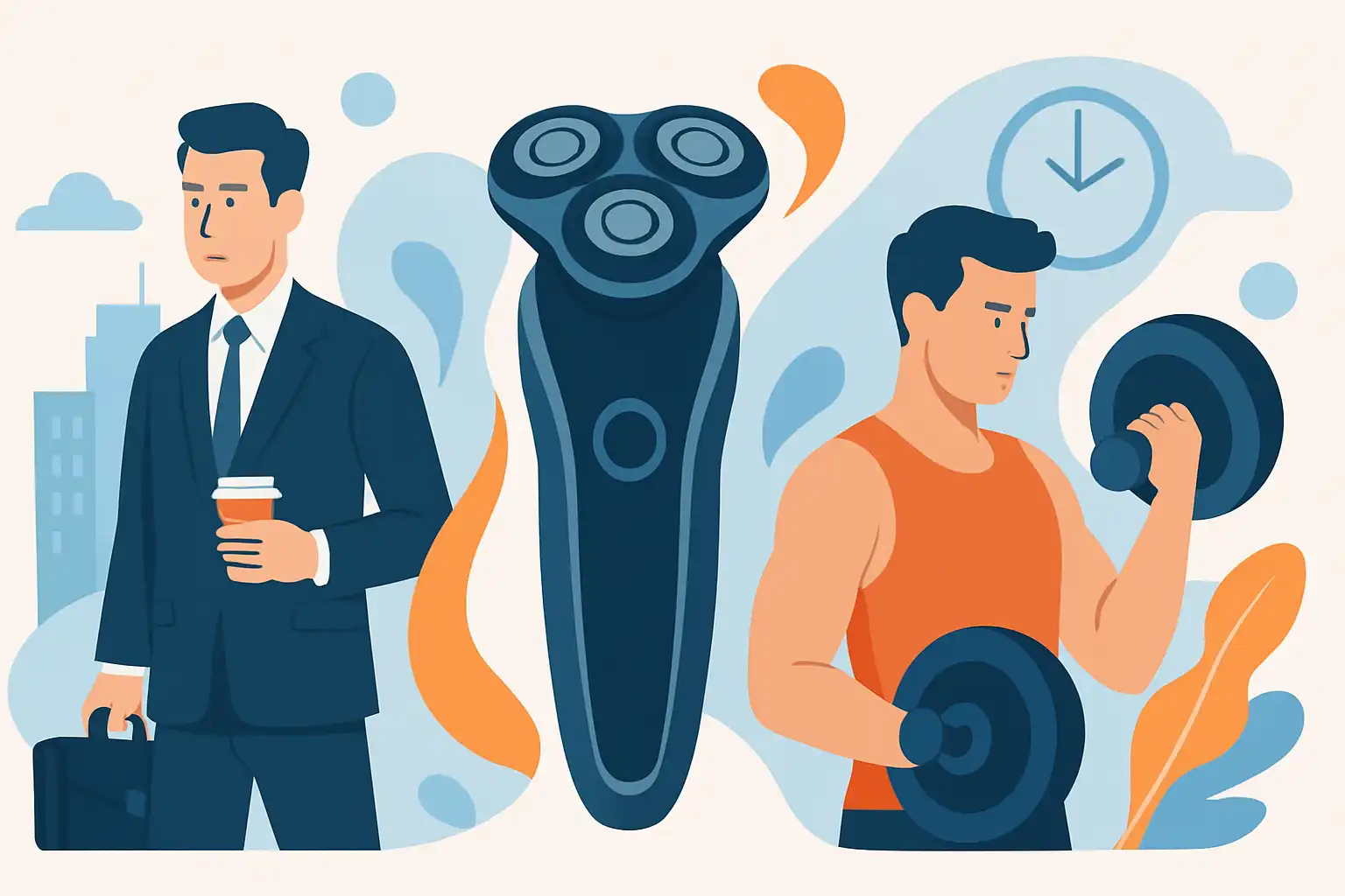 Welk scheerapparaat past bij jouw levensstijl: van drukke professional tot fitnessfanaat