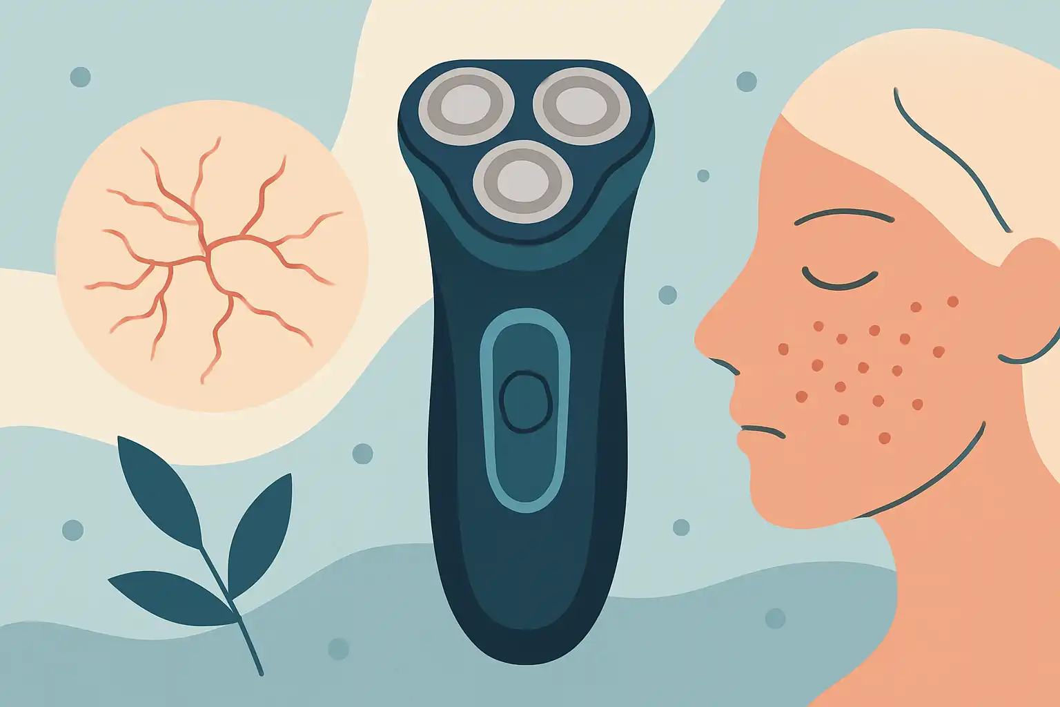 Zo kies je het beste scheerapparaat bij rosacea en gevoelige huid