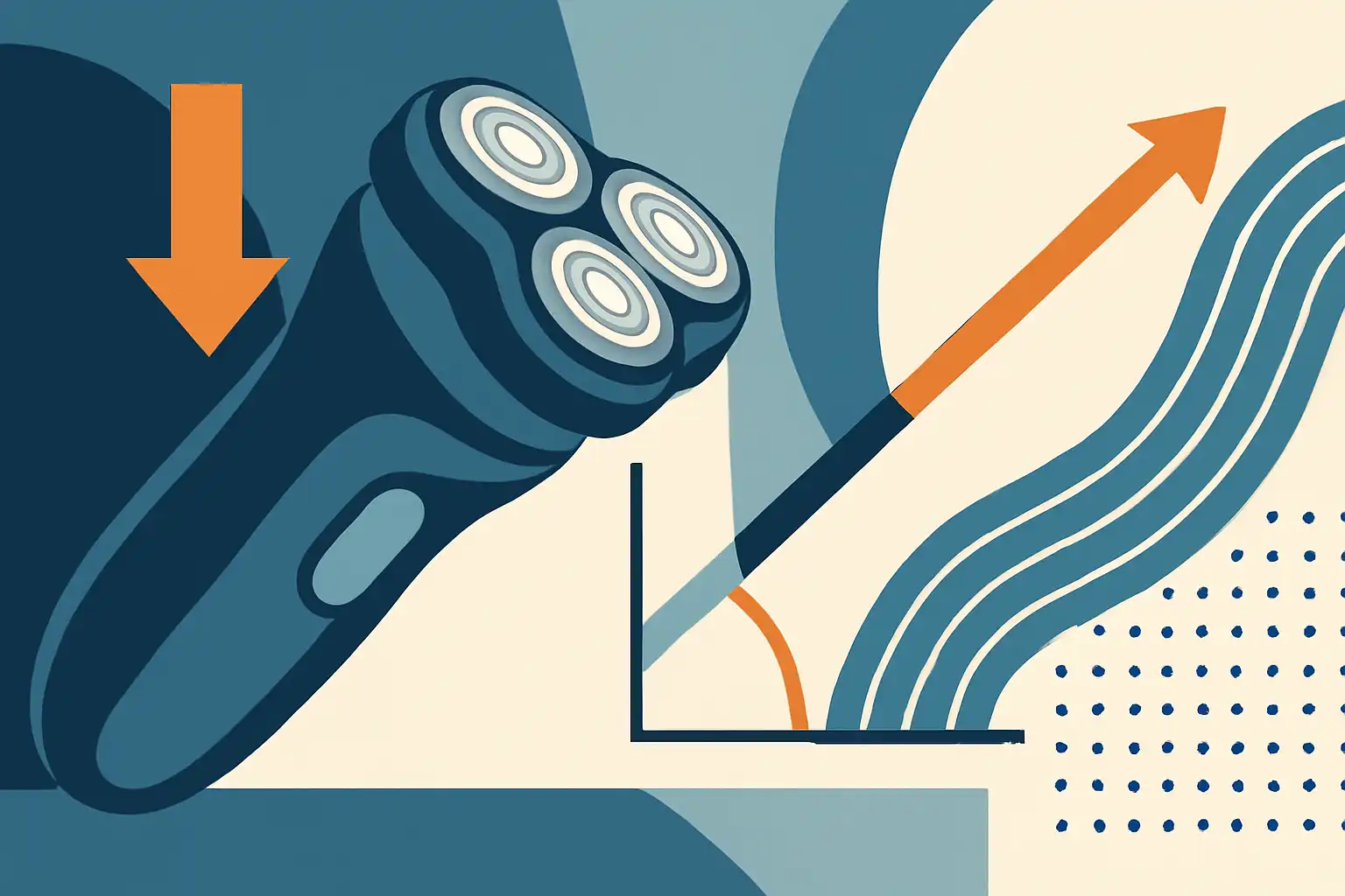 Zo perfectioneer je je techniek: de wetenschap achter druk, hoek en snelheid bij elektrisch scheren