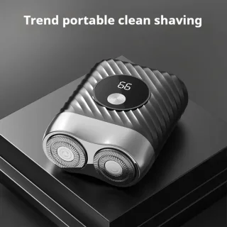 Digitale 2-Blade Scheerapparaat - Usb Oplaadbare 2-Kop Body Shaver/Precisie/Baardtrimmer - Lichtgewicht en Comfortabel - Perfecte Lichaamshaar Verzorging en de Beste Reiseditie - Unisex - Kleur: Vintage Donkerbruin