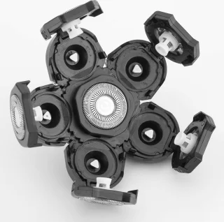 6 Blades Hoofd Scheerapparaat Vervanging - Upgrade Voor Elektrische Scheerapparaten