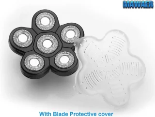 6 Blades Hoofd Scheerapparaat Vervanging - Upgrade Voor Elektrische Scheerapparaten