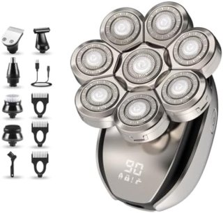 Veelzijdige 6-in-1 trimmer: nat & droog, volledig verzorgd