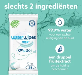 Hydraterende Doekjes voor Gezicht en Lichaam, 224 Stuks, Ideaal voor Op Reis, 99% Waterbasis