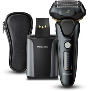 5-Blad Elektrisch Scheerapparaat voor Mannen - Wet & Dry, Responsieve Baardsensor, Multi-Flex Hoofd - Automatische Reiniging en Oplaadstandaard