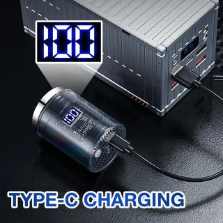 Mini elektrisch scheerapparaat Geschikt voor heren, USB-oplaadbaar elektrisch scheerapparaat met digitaal display, waterdicht, Geschikt voor thuis en op reis