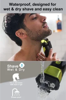Lexium Foil shaver - Shaver - Scheerapparaat mannen - Scheerapparaat hoofd - Baardtrimmer Trimmer