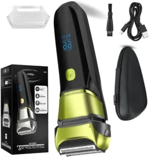 Lexium Foil shaver - Shaver - Scheerapparaat mannen - Scheerapparaat hoofd - Baardtrimmer Trimmer