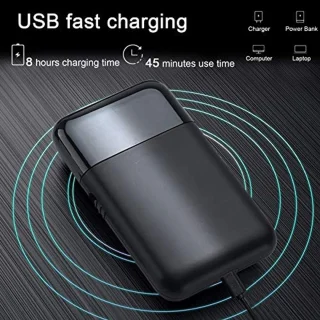 Elektrisch Scheerapparaat met Folie en USB-oplader voor Draagbaar Gebruik