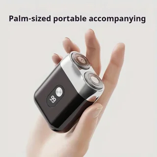 Digitale 2-Blade Scheerapparaat - Usb Oplaadbare 2-Kop Body Shaver/Precisie/Baardtrimmer - Lichtgewicht en Comfortabel - Perfecte Lichaamshaar Verzorging en de Beste Reiseditie - Unisex - Kleur: Donkerbruin