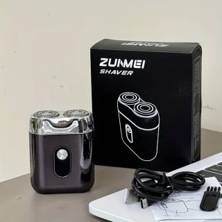 Digitale 2-Blade Scheerapparaat - Usb Oplaadbare 2-Kop Body Shaver/Precisie/Baardtrimmer - Lichtgewicht en Comfortabel - Perfecte Lichaamshaar Verzorging en de Beste Reiseditie - Unisex - Kleur: Donkerbruin