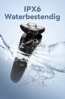 Elektrisch Scheerapparaat Mannen - Elektrisch Tondeuse voor Mannen – Tondeuse Hoofdhaar - Scheerapparaat - Baard - Scheren - Nat en Droog Shaver - Baardtrimmer - Zwart