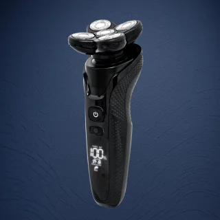 Elektrisch Scheerapparaat Mannen - Elektrisch Tondeuse voor Mannen – Tondeuse Hoofdhaar - Scheerapparaat - Baard - Scheren - Nat en Droog Shaver - Baardtrimmer - Zwart