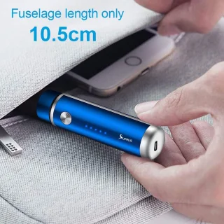 Elektrisch scheerapparaat voor dames, draadloos en oplaadbaar via USB, ideaal voor gezicht, baard, snor, benen en bikini