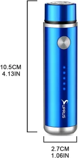 Elektrisch scheerapparaat voor dames, draadloos en oplaadbaar via USB, ideaal voor gezicht, baard, snor, benen en bikini