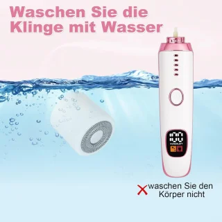 5-in-1 elektrisch scheerapparaat voor dames, voor lichaam
