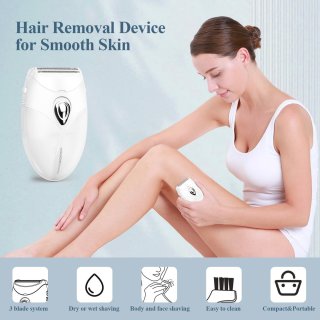 Wat vinden we goed aan de Elektrisch dames scheerapparaat - pijnloos trimmen voor lichaam, oksels, benen en bikinizone