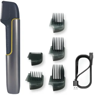Elektrische Body Trimmer - Aanpasbare Rugshaver - IPX6 Waterdicht - USB Oplaadbaar - Unisex - Voor Hard Bereikbare Plekken - Douche Veilig - Lange Accuduur - Reisvriendelijk