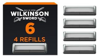 De 6-scheerapparaat voor mannen met diamantgecoate messen en reservemesjes in één oogopslag