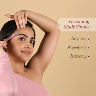Gezichtsscheermes voor Vrouwen | Pijnloos en Nauwkeurig Scheermes voor Gezichtshaar | Perfect voor Wenkbrauwen, Bovenlip en Kin | Zachte Peeling voor een Gladdere Huid