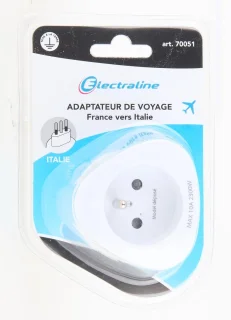 Reisadapter voor Frankrijk en Europa - Utiliseer verschillende stekkertypes in Italië en meer