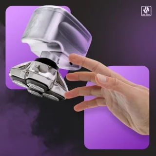 Hoofd- en Gezichtsscheerapparaat - Draadloos Elektrisch Scheermes voor Mannen - Ultieme Verzorgingskit voor Hoofd, Baard & Lichaam