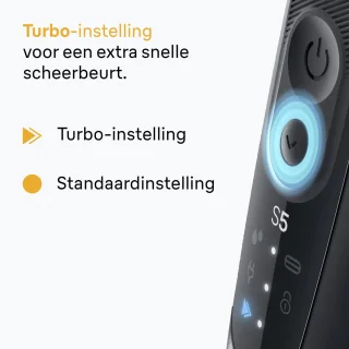 Braun Series 5 Elektrisch Scheerapparaat - Tot 50 min - +1 Opzetstuk - 52-N1200S - Zwart