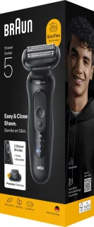 Braun Series 5 Elektrisch Scheerapparaat - Tot 50 min - +1 Opzetstuk - 52-N1200S - Zwart