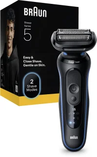 Braun Series 5 Elektrisch Scheerapparaat - Tot 50 min - +1 Opzetstuk - 52-N1200S - Zwart