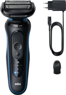 Braun Series 5 Elektrisch Scheerapparaat - Tot 50 min - +1 Opzetstuk - 52-N1200S - Zwart