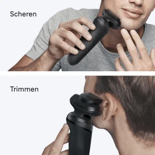 Braun Series 5 Elektrisch Scheerapparaat - Tot 50 min - +1 Opzetstuk - 52-N1200S - Zwart