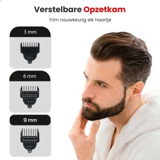 Scheerapparaat mannen - 6D - Neustrimmer - Tondeuse - Baardtrimmer - Bodygroomer - Trimmer - Draadloos - Waterproof