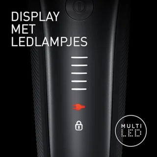 Nat & Droog Elektrisch Scheerapparaat met 6 Messen en Responsieve Baardsensor voor Mannen