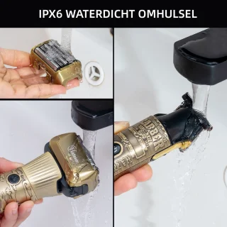 Hatteker Foliescheerapparaat voor Heren – Elektrisch Scheerapparaat & T-Blade Trimmer – Baardtrimmer & Tondeuse – Waterdicht