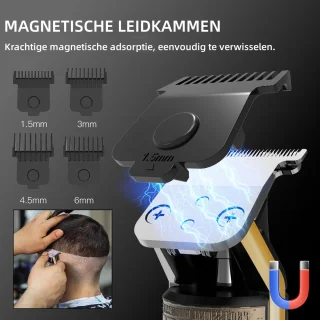 Hatteker Foliescheerapparaat voor Heren – Elektrisch Scheerapparaat & T-Blade Trimmer – Baardtrimmer & Tondeuse – Waterdicht