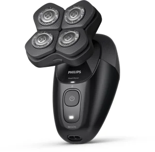 Philips Series 5000 Headshaver - Scheerapparaat mannen hoofd - Wet&Dry - Flexibele scheerkop - Zwart - HS5980/15