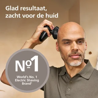Philips Series 5000 Headshaver - Scheerapparaat mannen hoofd - Wet&Dry - Flexibele scheerkop - Zwart - HS5980/15
